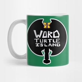 Word Turtle Island - Lexicon Axe Mug